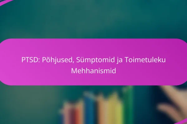 PTSD: Põhjused, Sümptomid ja Toimetuleku Mehhanismid