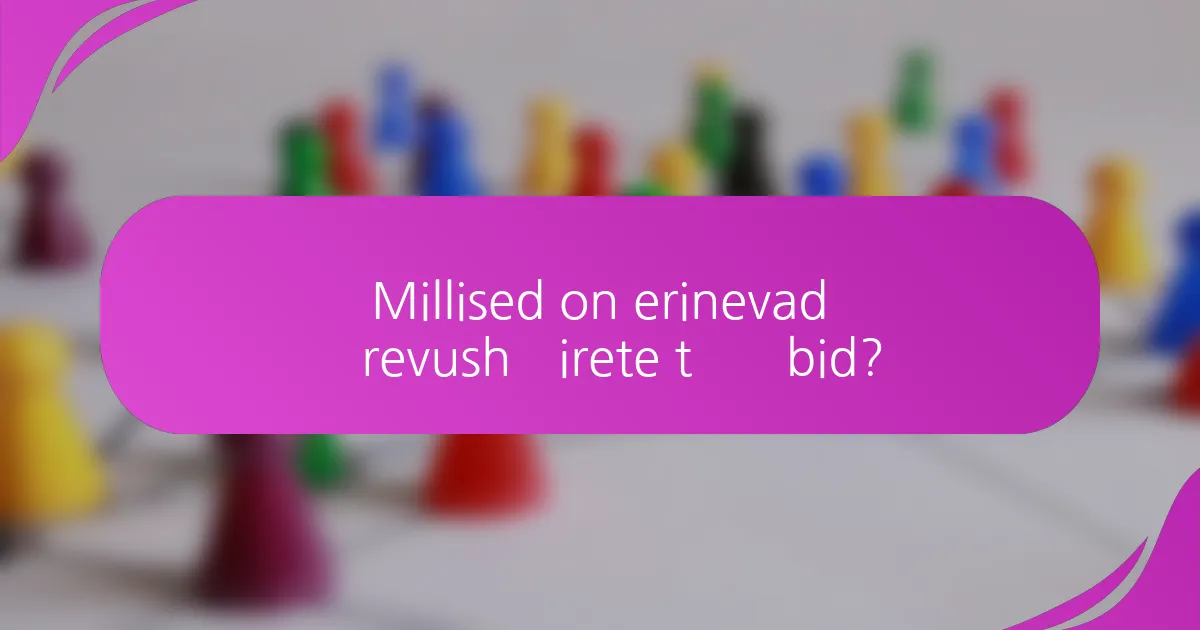 Millised on erinevad ärevushäirete tüübid?